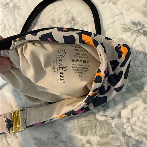 Beach Bunny Multicolor Leopard Bikini - Picture 4 of 5